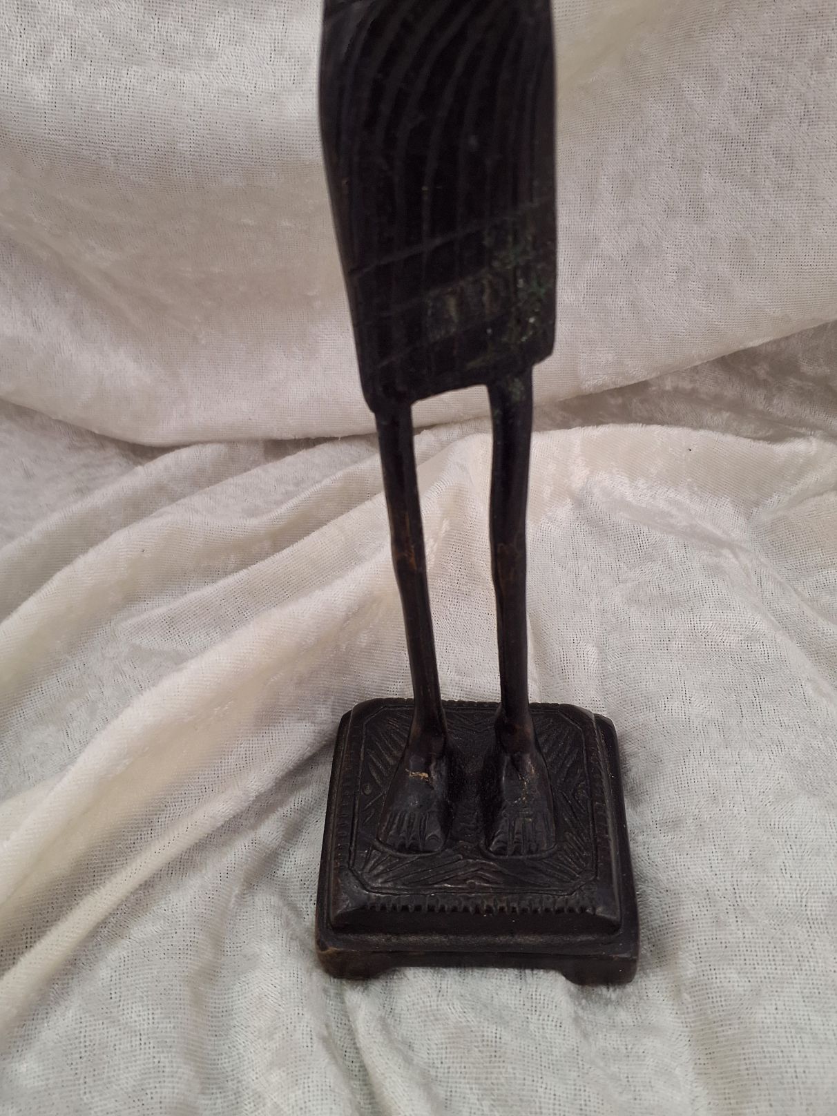 Metal Afrikansk sort figur